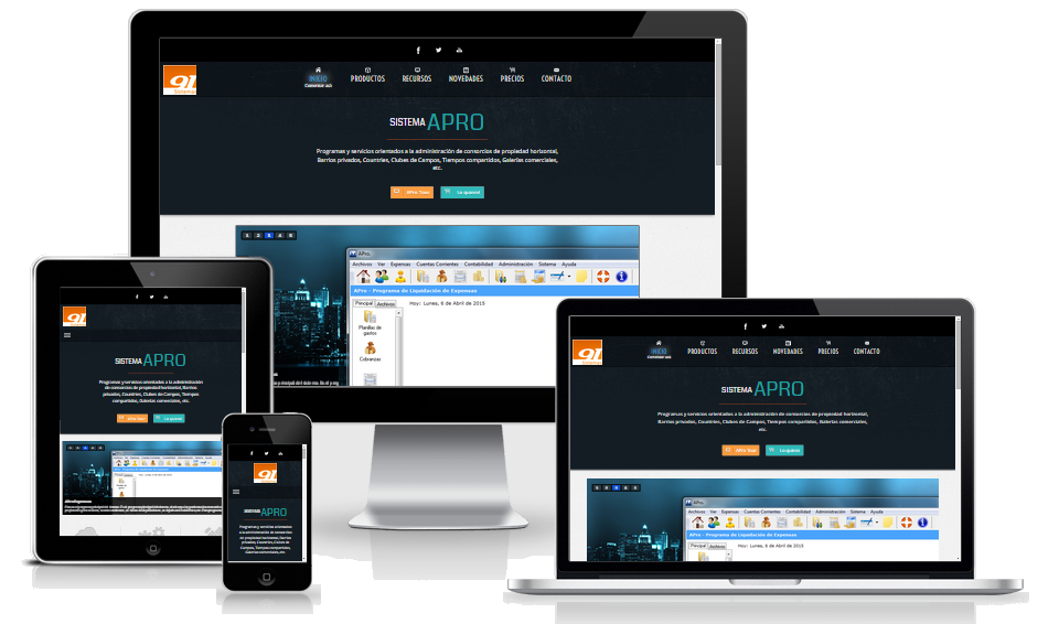 glsistemas responsive